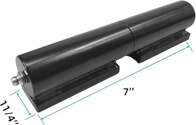 Gate Hinge 2 Pack Heavy Duty Steel Barrel Hinge 900 Lbs Load Capacity - Image 3
