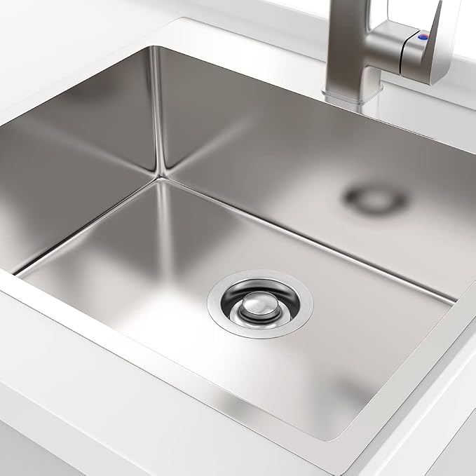 Stainless Steel Sink Flange and Stopper - Image 6
