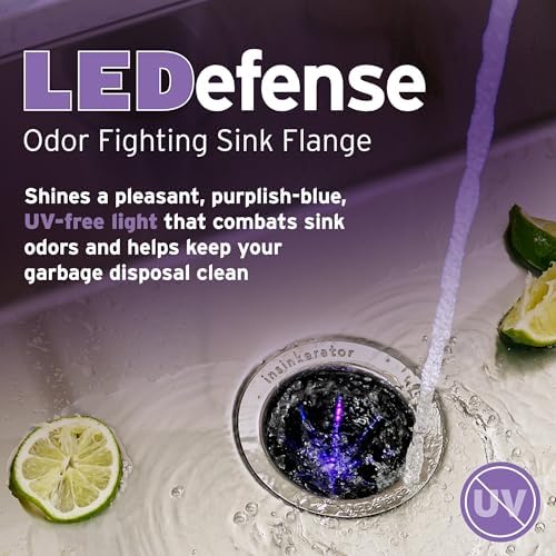 INSINKERATOR LEDefense Garbage Disposal Flange, FLG-SS-LED - Image 2
