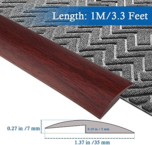 FONUNO Carpet Transition Strip Self Adhesive Floor Transition Strip - Image 2