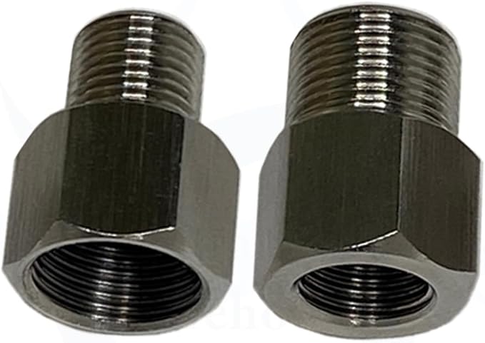1/4” to 3/8” Male and Female Angle Stop, FULL THREAD Compression Adapters - Image 7