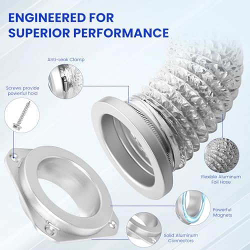 Magnetic Dryer Vent Connector Kit Dryer Vent Hose - Image 3