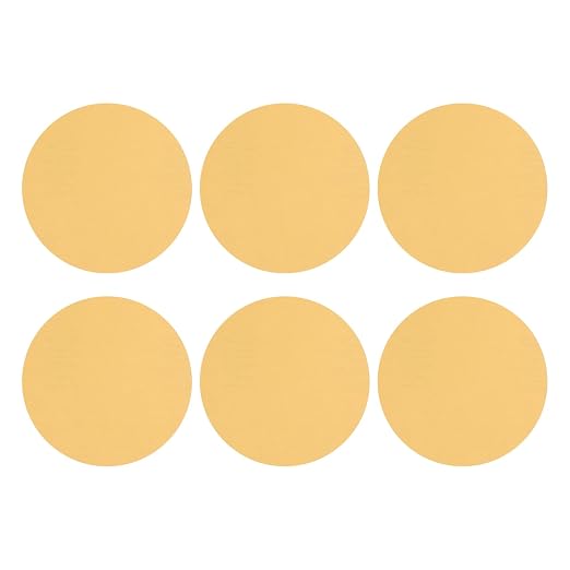 HARFINGTON 20 Pcs 3 Inch Sanding Discs 800 Grit Yellow Aluminum Oxide | Hook by HARFINGTON