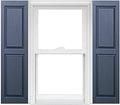 Homeside Raised Panel Vinyl Shutter 1 Pair 14-1/2in. x 71in. 049 Royal by Polaris