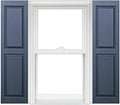 Homeside Raised Panel Vinyl Shutter 1 Pair 14-1/2in. x 75in. 049 Royal by Polaris