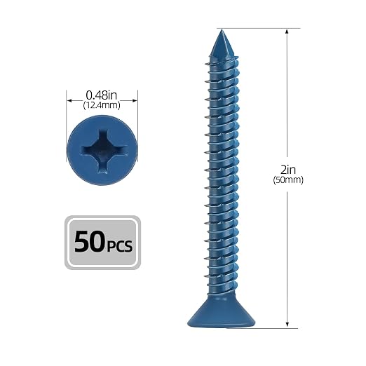 1/4" x 2" Concrete Screws, Brick or Stucco - Image 2