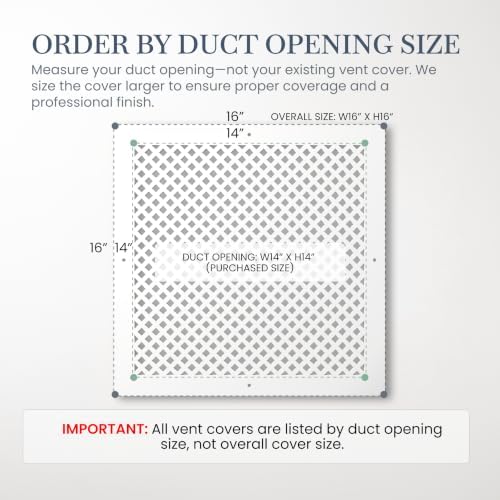 SABA Home Decor Air Vent Cover Grille - Image 2