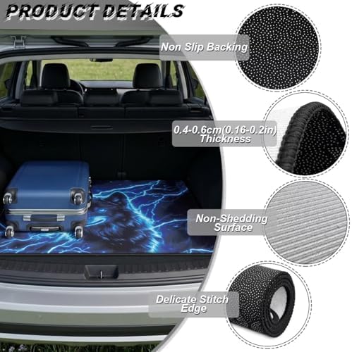 ELEQIN Car Trunk Cargo Liner, Washable Auto Trunk Protective Mat, Cargo Liner - Image 6