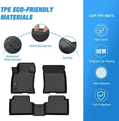 Nilight TPE Floor Mats for Ford Bronco Sport 4-Door - Image 3