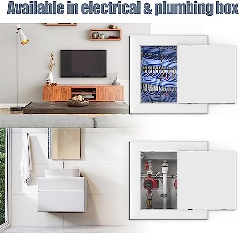 Flamorrow Access Panel for Drywall, Plumbing Access Door, Durable Plastic - Image 7