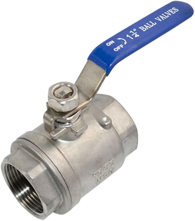 316 Stainless Steel 1/8"~3" Full Port Ball Valve by Megairon