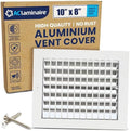 10" x 8" Duct Hole Adjustable Vent Cover by ACLAMINAIRE
