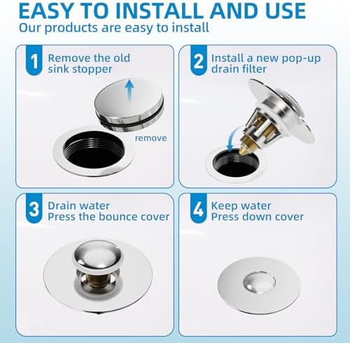 Bathroom Sink Drain Stopper - Image 5