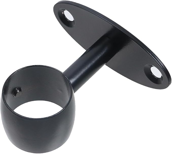 Antrader Ceiling Curtain Rod Brackets, 1-1/4" Curtain Rod Holders - Image 6