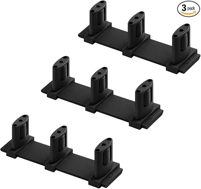 3-Pack Sliding Closet Door Floor Roller Guide by GroversHomeSolutions