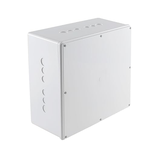 12" x 12" x 6" PVC Plastic Junction Box by Anpugaolao