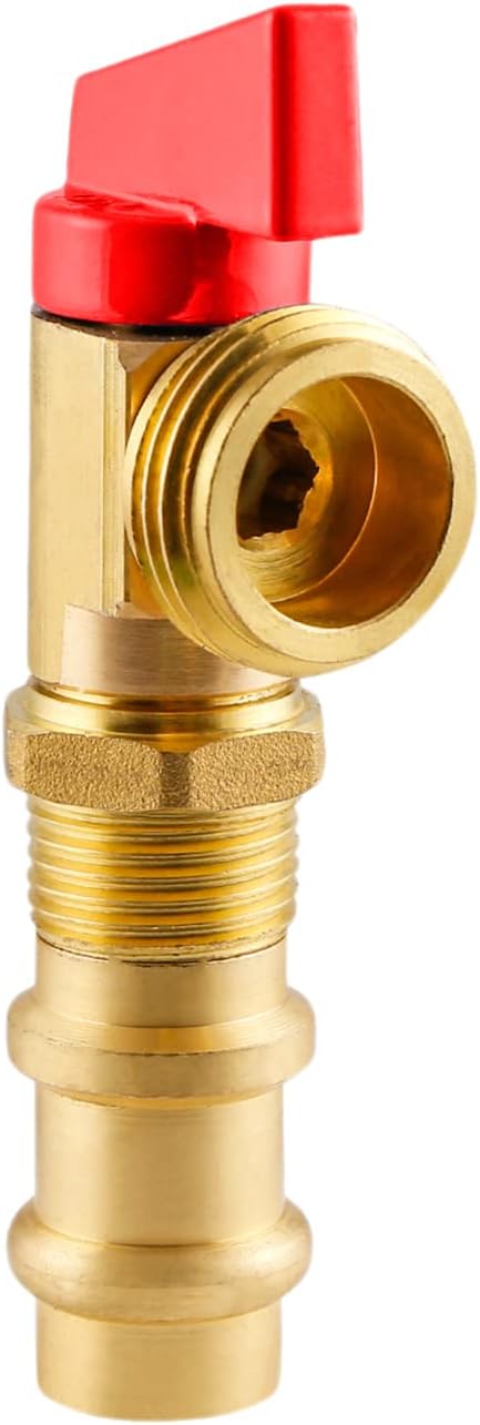 Highcraft 540S Washing Machine Replacement Valve 1/2’’ Press Inlet x 3/4’’ MHT by Highcraft
