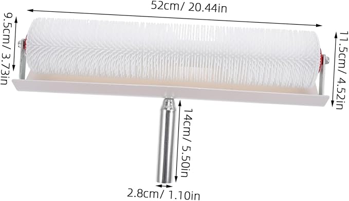 Inch Spiked Roller for Self Leveling Concrete Floor Compound - Image 2