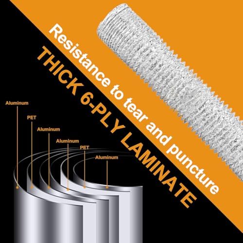 Dryer Vent Hose For Tight Space, 90 Degree Hose Elbow, Indoor Dryer Vent - Image 5