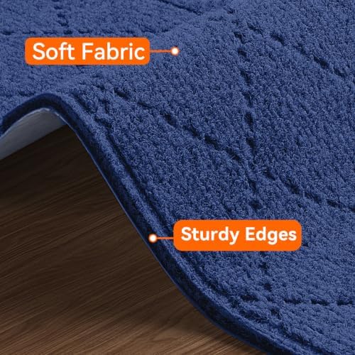 Stair Treads for Wooden Steps 10 PCS, Non Slip Stair Rugs Blue - Image 2