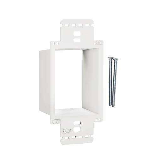 BWP 1 Pack Electrical Outlet Box Extender 1 Gang by BWP
