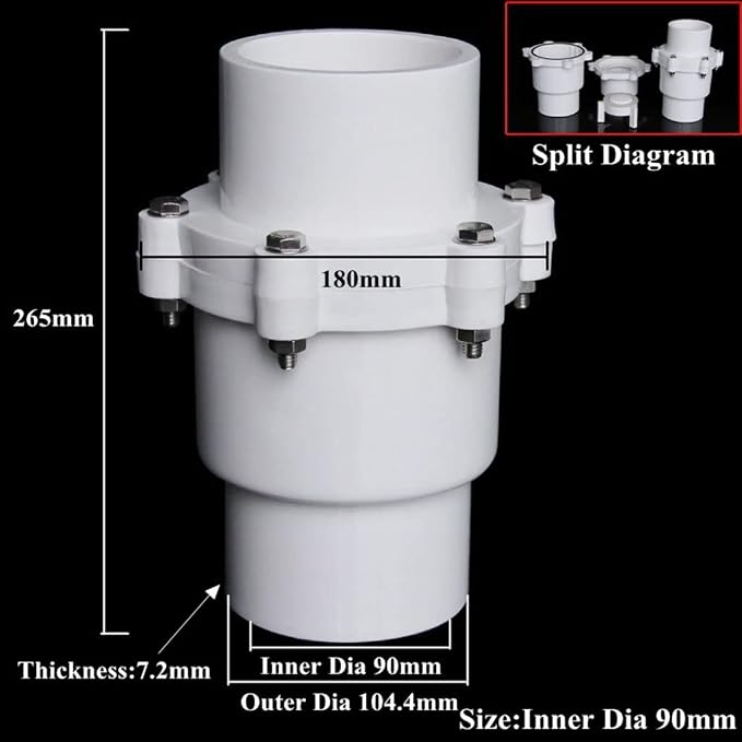 Ball Valve, Adapter Garden Watering Irrigation Water Supply Pipe Connector ID - Image 2