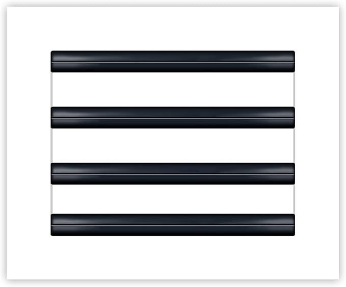 BUILDMART - 10x8 White Modern AC Vent Cover - Decorative Air Vent - Standard by TexasBuildmart