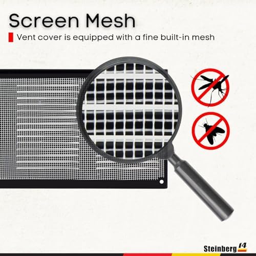Steinberg14 Black Vent Cover 14x4 - Image 3