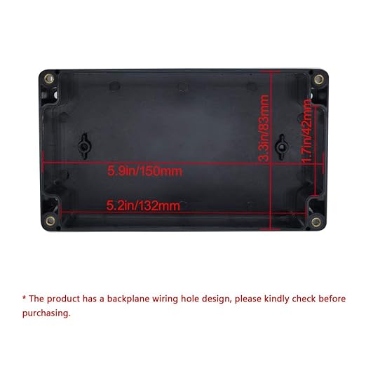 Project Box ABS Plastic Junction Box IP65 Waterproof Electrical Boxes Universal - Image 2