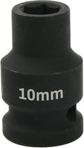 1/2" Drive 10mm Deep Impact Socket, 6 Point Chrome Molybdenum Steel Heavy Duty by YTkavq
