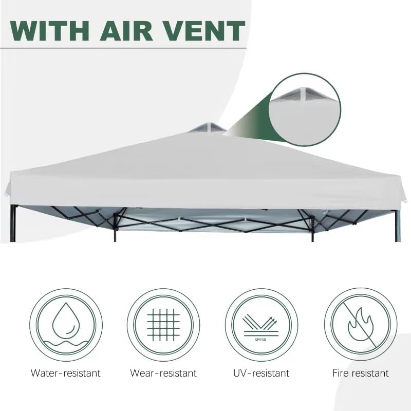 10x10 Canopy Replacement Top - Image 4