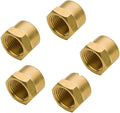 Vis Brass Pipe Fitting, Hex Head Cap, 3/4" NPT Female by VisHomeYard