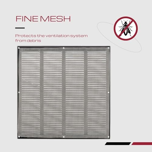 14x14 Vent Cover with Built-in Screen - Image 3