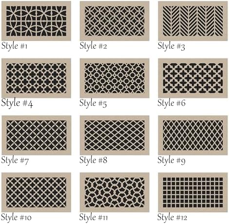 Vent Cover for walls and ceiling Custom Size Fan cover Wall Register Ceiling - Image 4
