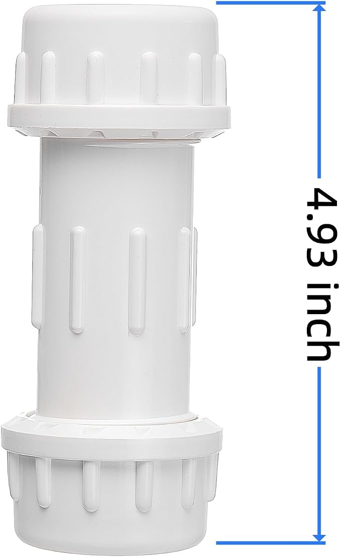 DONWARE 3-Pack 3/4-inch PVC Compression Coupling Cople de Compresión PVC | Pipe - Image 4