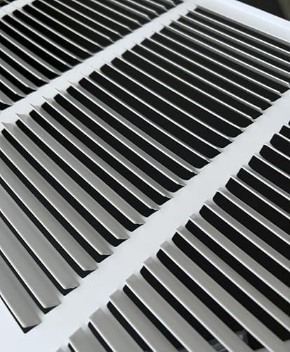 Fits 20x14 Duct Opening Stamped Steel Return Air Grille Vent Cover Grille - Image 4