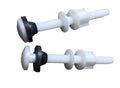 4 inch Nylon Toilet Bolts x 3/8 inch Diameter By NuFlush by NuFlush