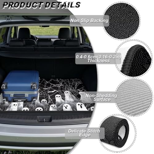Black Ghost Web All Weather Trunk Mat 29"x39" - Image 6