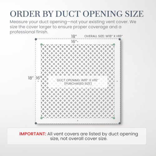SABA Home Decor Air Vent Cover Grille - Image 2