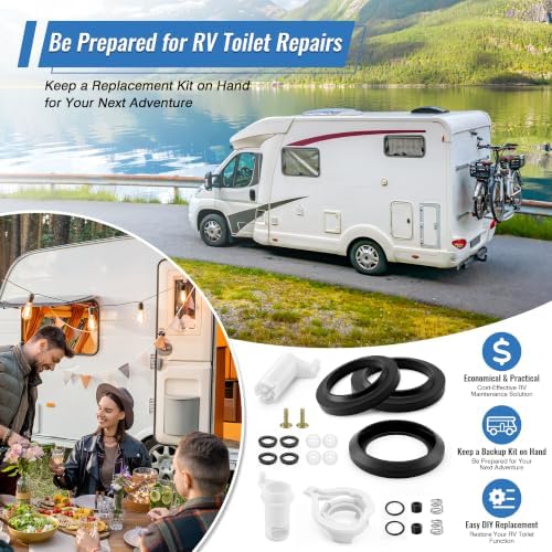 RV Toilet Parts 42048 42209 Compatible - Image 7