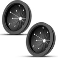 RQYEKDO 3 1/8" EPDM Splash Guard 2PK Fits Waste King Whirlaway GE by rqyekdo