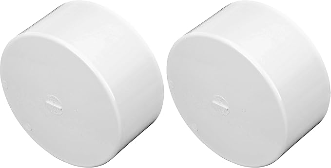 NDS 6P06 PVC S&D Cap, Makes Solvent-Weld Connections, by NDS-WaterManagement