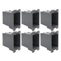 MAKERELE 20 cu 1-Gang Old Work Electrical Outlet Box（6 Pack） | Plastic Junction by MAKERELE