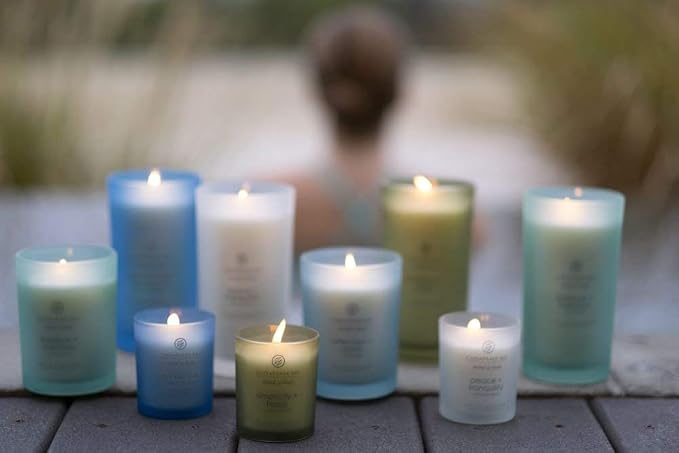 Chesapeake Bay Balance + Harmony Scented Candles Water Lily Pear Fragrance - Image 5