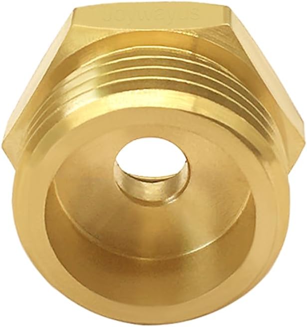 Joywayus 2PCS 3/4 GHT Male to 3/8 Compression Female Thread Bushing Pipe Fitting - Image 5