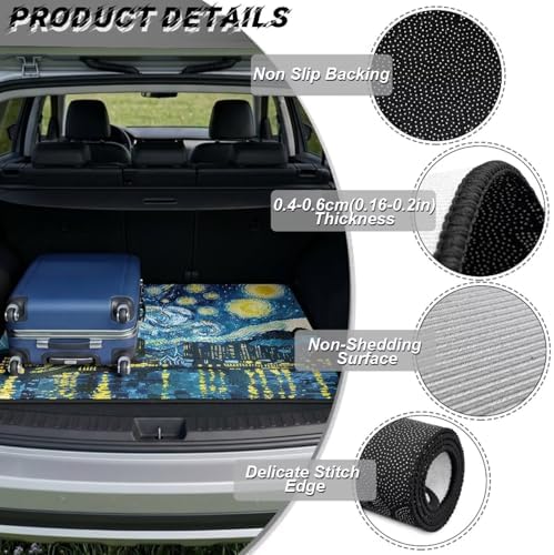 Starry Night Universal Car Trunk Mat, Waterproof Cargo Liner - Image 6
