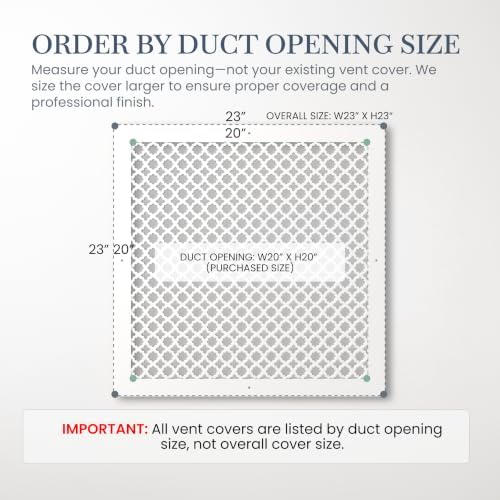 SABA Home Decor Air Vent Cover Grille - Image 2