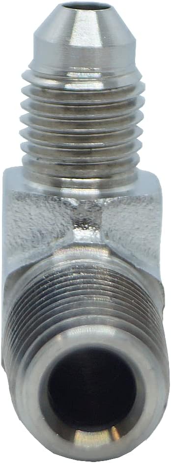 RFS Stainless Steel JIC Flared Tube Fitting, 90 Degree Elbow, 1/2" JIC Male x - Image 4