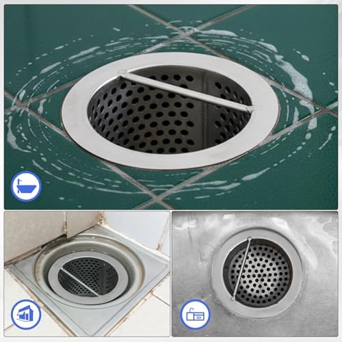 2 Pcs Commercial Floor Drain Strainer - Image 5