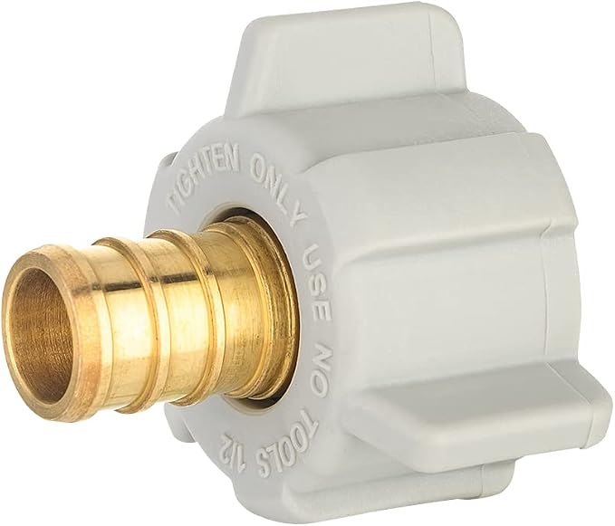 12PC EFIELD Pex 1/2" Pex X 1/2" Female NPT Swivel Adapter Crimp Fittings | - Image 6